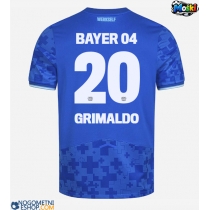 Moški Nogometni dresi Bayer Leverkusen Alejandro Grimaldo #20 Tretji 2025-26 Kratek Rokav